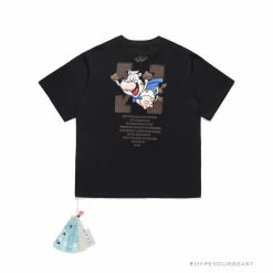 Hypeyourbeast OFF-WHITE Arrow Flying Cow Tee Shirt 'BLACK' T-Shirts