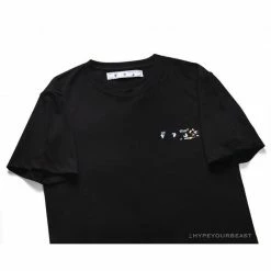 Hypeyourbeast OFF-WHITE Mickey Limited Arrow Tee Shirt 'BLACK' T-Shirts