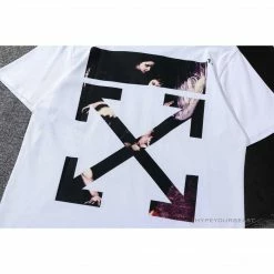 Hypeyourbeast T-Shirts OFF-WHITE Mary Religious Oil Painting Tee Shirt 'WHITE'