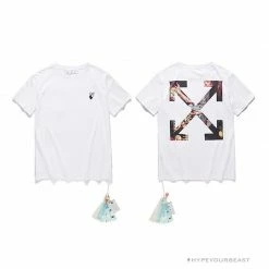 Hypeyourbeast OFF-WHITE Skull Tee Shirt 'WHITE'