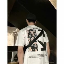 Hypeyourbeast T-Shirts OFF-WHITE Daisy Graffiti Arrow Conley Tee Shirt 'WHITE'