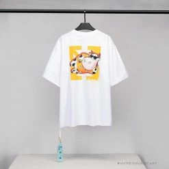 Hypeyourbeast T-Shirts OFF-WHITE Hawaiian Cow Arrow Tee Shirt "WHITE' 19 Hypeyourbeast T-Shirts OFF-WHITE Hawaiian Cow Arrow Tee Shirt
