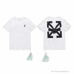 Hypeyourbeast OFF-WHITE Hand Shake Tee Shirt 'WHITE' T-Shirts 21 Hypeyourbeast OFF-WHITE Hand Shake Tee Shirt 'WHITE' T-Shirts