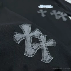 Hypeyourbeast OFF-WHITE Chrome Hearts Tee Shirt 'BLACK' T-Shirts