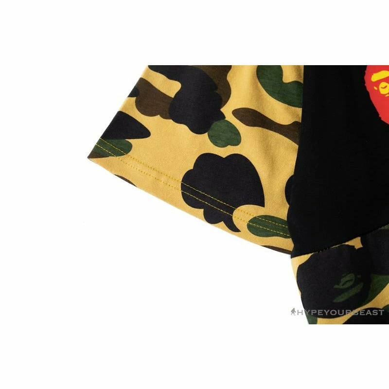 Hypeyourbeast Clothes BAPE KIDS Color Ape Head Camouflage Tee Shirt 'YELLOW' 5 Hypeyourbeast Clothes BAPE KIDS Color Ape Head Camouflage Tee Shirt 'YELLOW'