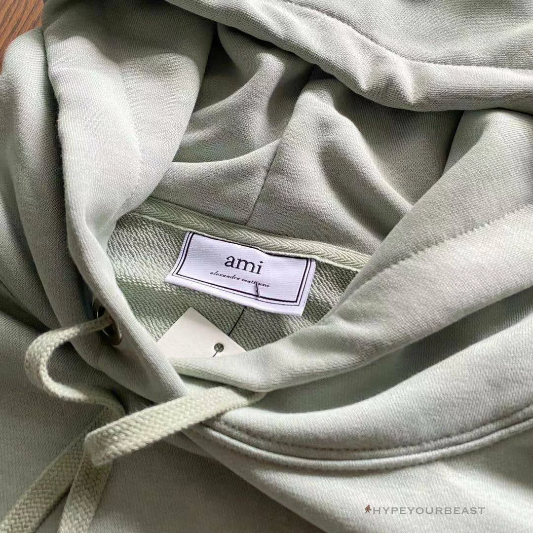 Hypeyourbeast AMI Hoodie Green 3 Hypeyourbeast AMI Hoodie Green