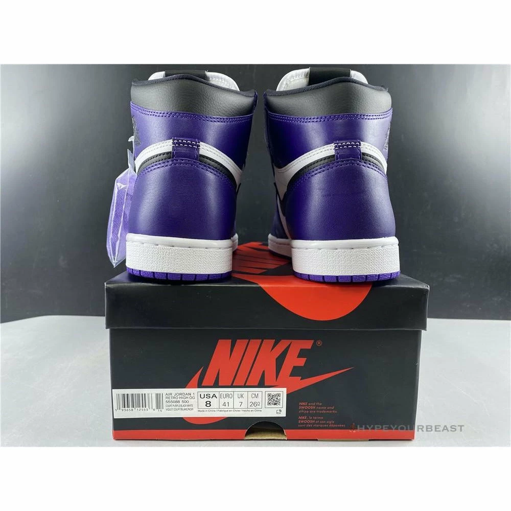 Hypeyourbeast Air Jordan 1 Retro High OG 'Court Purple' 3 Hypeyourbeast Air Jordan 1 Retro High OG 'Court Purple'