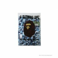 HypeYourBeast Bape Camo Hoodie Shark Head BLUE