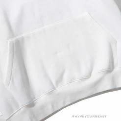 HypeYourBeast FOG Hoodie Reflective ‘ESSENTIALS’ White Hoodies & Jackets