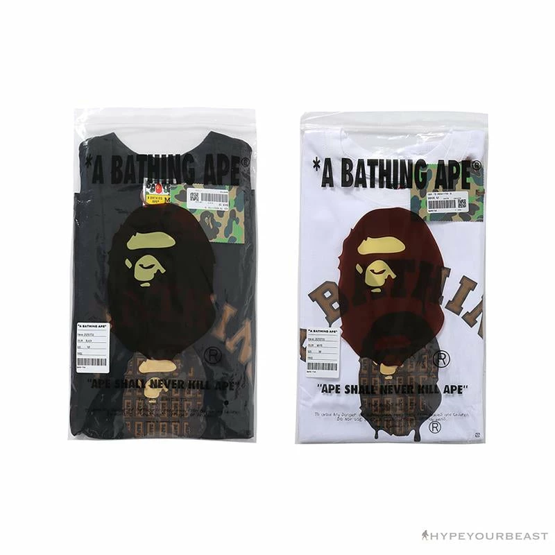 Hypeyourbeast BAPE Valentine's Day Chocolate Ape Head Tee Shirt 'BLACK' 12 Hypeyourbeast BAPE Valentine's Day Chocolate Ape Head Tee Shirt 'BLACK'