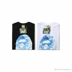 Hypeyourbeast BAPE Japan Limited Edition Mt. Fuji Sakura Tee Shirt 'WHITE' Clothes 10 Hypeyourbeast BAPE Japan Limited Edition Mt. Fuji Sakura Tee Shirt 'WHITE' Clothes