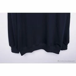 Hypeyourbeast BAPE Behind The Great Ape-Man Head Long Sleeve Shirt 'DARK BLUE'