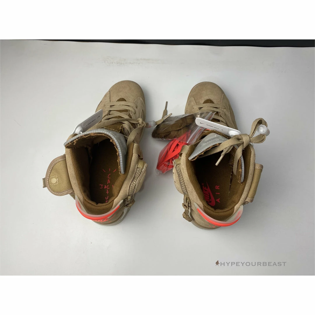 HypeYourBeast Air Jordan 6 Retro Travis Scott British Khaki 5 HypeYourBeast Air Jordan 6 Retro Travis Scott British Khaki