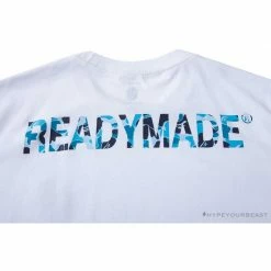 Hypeyourbeast BAPE Readymade Small Bee Camouflage Letter Tee Shirt 'BLUE' 27 Hypeyourbeast BAPE Readymade Small Bee Camouflage Letter Tee Shirt 'BLUE'