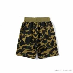 Hypeyourbeast Clothes BAPE X READYMADE Tiger Head Foam Camouflage Shorts 'GREEN'
