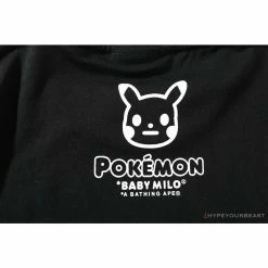 Hypeyourbeast BAPE Baby Milo Pokémon Tee Shirt 'BLACK' Clothes 20 Hypeyourbeast BAPE Baby Milo Pokémon Tee Shirt 'BLACK' Clothes