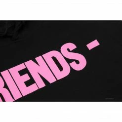 HypeYourBeast Hoodies & Jackets Vlone Hoodie Black Pink