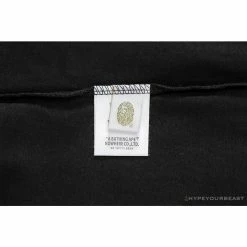 Hypeyourbeast Clothes BAPE Classic Embroidered Logo Ape Head Tee Shirt 'BLACK' 25 Hypeyourbeast Clothes BAPE Classic Embroidered Logo Ape Head Tee Shirt 'BLACK'