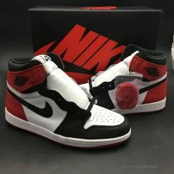 Hypeyourbeast Air Jordan 1 High 'Satin Black Toe'