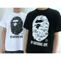 Hypeyourbeast BAPE Starry Sky Camouflage Luminous Great Ape Man Head Tee Shirt 'WHITE' 12 Hypeyourbeast BAPE Starry Sky Camouflage Luminous Great Ape Man Head Tee Shirt 'WHITE'