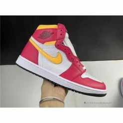 HypeYourBeast Air Jordan 1 Retro High Light Fusion Red