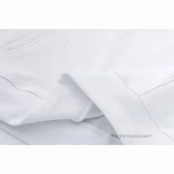 HypeYourBeast Off White Hoodie Red Orange - White Hoodies & Jackets