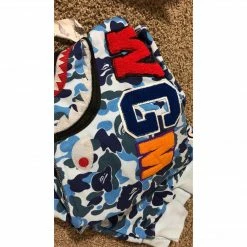 Hypeyourbeast Bape Jacket Blue Camo
