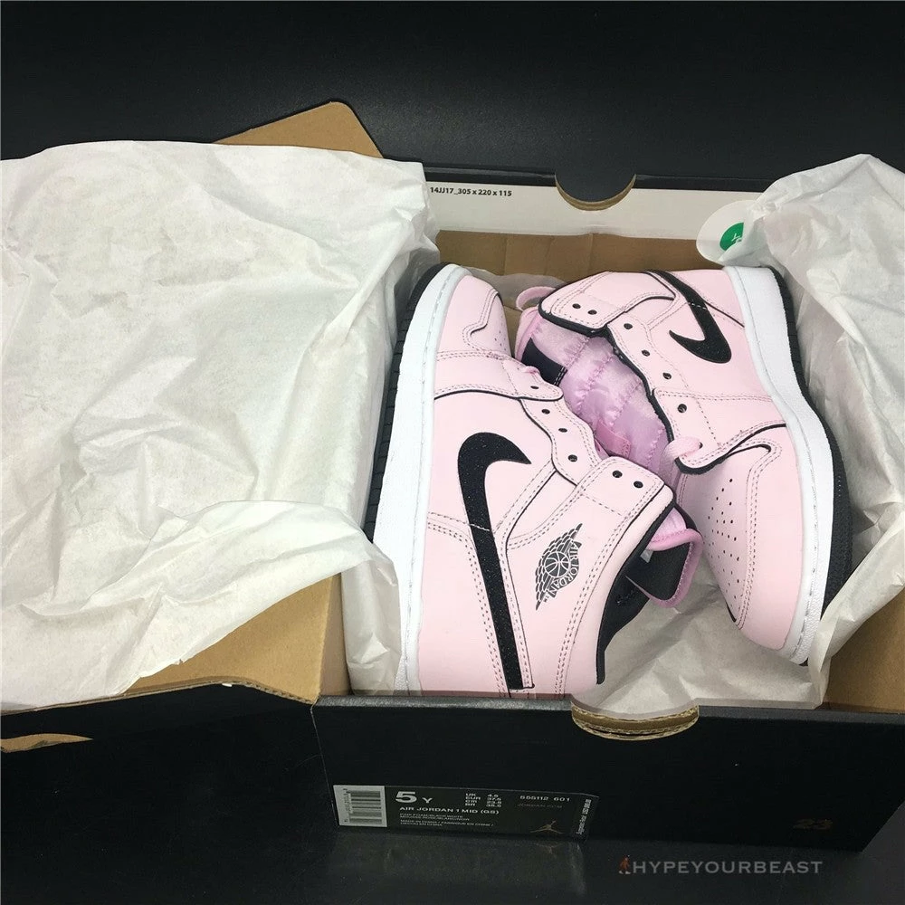 Hypeyourbeast Air Jordan 1 Mid Pink Quartz 9 Hypeyourbeast Air Jordan 1 Mid Pink Quartz