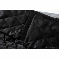 Hypeyourbeast BAPE Embroidered STA Star Stitched Woolen Baseball Jacket 'BLACK'