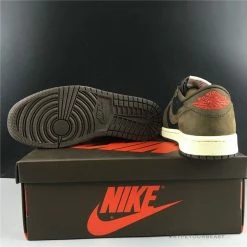 Hypeyourbeast Travis Scott X Air Jordan 1 Low 'Mocha'