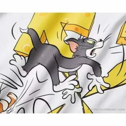 Hypeyourbeast OFF-WHITE Cat And Mouse Tee Shirt 'WHITE' T-Shirts 19 Hypeyourbeast OFF-WHITE Cat And Mouse Tee Shirt 'WHITE' T-Shirts