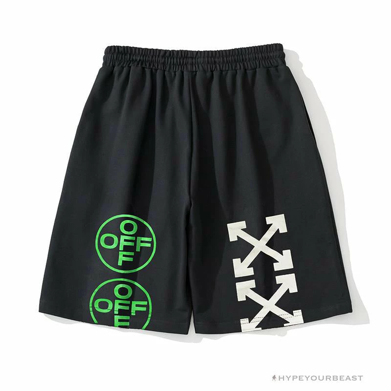 Hypeyourbeast OFF-WHITE Golden Ratio Shorts 'BLACK' Pants 2 Hypeyourbeast OFF-WHITE Golden Ratio Shorts 'BLACK' Pants