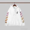 Hypeyourbeast Hoodies & Jackets OFF-WHITE Pink Orange Arrow Hoodie 'WHITE'