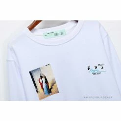 Hypeyourbeast OFF-WHITE The Kiss Long Sleeve Shirt 'WHITE' Shirts