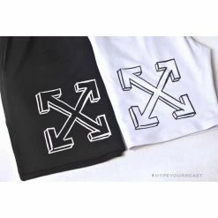 Hypeyourbeast Pants OFF-WHITE Dimensional Sketch Shorts 'BLACK' 23 Hypeyourbeast Pants OFF-WHITE Dimensional Sketch Shorts 'BLACK'