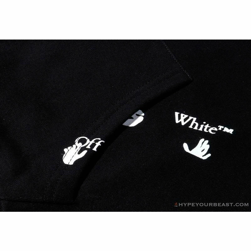 Hypeyourbeast OFF-WHITE Classic Print Hoodie 'BLACK' Hoodies & Jackets 7 Hypeyourbeast OFF-WHITE Classic Print Hoodie 'BLACK' Hoodies & Jackets