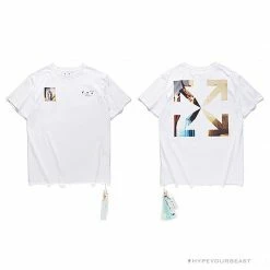 Hypeyourbeast T-Shirts OFF-WHITE The Kiss Tee Shirt 'WHITE'