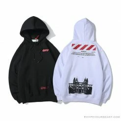 Hypeyourbeast OFF-WHITE CO VIRGIL ABLO Netherlands Museum Hoodie 'WHITE' Hoodies & Jackets 5 Hypeyourbeast OFF-WHITE CO VIRGIL ABLO Netherlands Museum Hoodie 'WHITE' Hoodies & Jackets