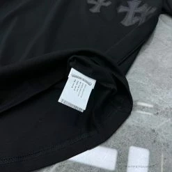 Hypeyourbeast OFF-WHITE Chrome Hearts Tee Shirt 'BLACK' T-Shirts