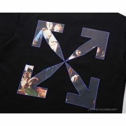 Hypeyourbeast OFF-WHITE Baroque Angel Religious Painting Tee Shirt 'BLACK' T-Shirts 20 Hypeyourbeast OFF-WHITE Baroque Angel Religious Painting Tee Shirt 'BLACK' T-Shirts