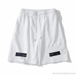 Hypeyourbeast OFF-WHITE Classic Seeing Things Shorts 'WHITE'