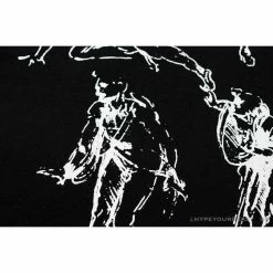 Hypeyourbeast OFF-WHITE The Virgin And Child With Saint Anne Tee Shirt 'BLACK' T-Shirts