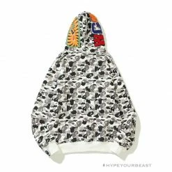 HypeYourBeast Bape Gray Camouflage Hoodie