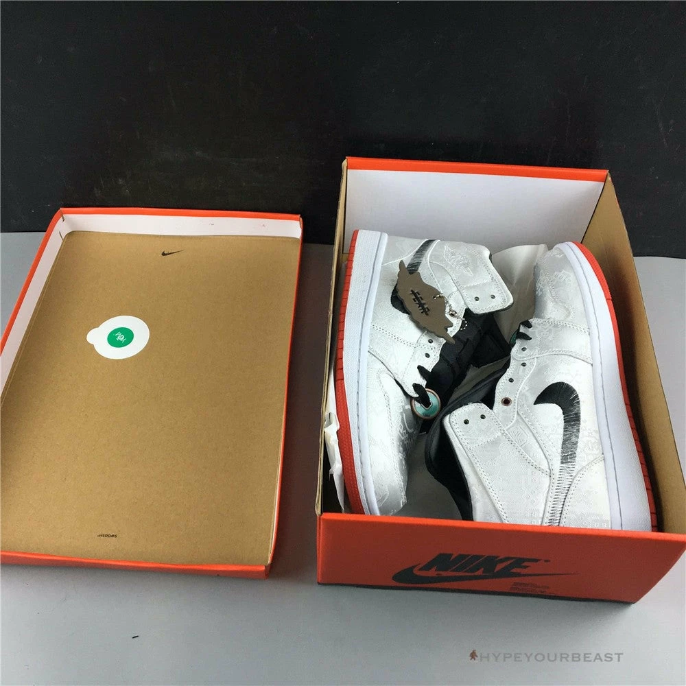 Hypeyourbeast Air Jordan 1 Mid X CLOT White 4 Hypeyourbeast Air Jordan 1 Mid X CLOT White