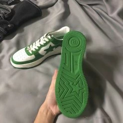 HypeYourBeast BAPE STA Low Top Sneakers Green
