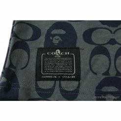 Hypeyourbeast BAPE X COACH Co-Branded Dark-Blue Shorts Clothes