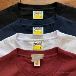 HypeYourBeast Clothes Bape Tee Shirt Blue