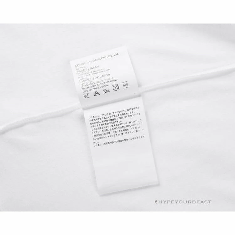 HypeYourBeast CDG PLAY Shirt 2205 White 7 HypeYourBeast CDG PLAY Shirt 2205 White