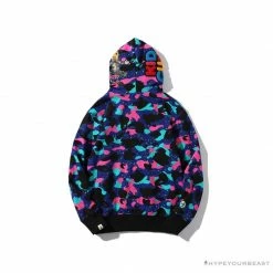 Hypeyourbeast BAPE X KID CUDI Camouflage Hoodie Clothes