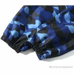 Hypeyourbeast Clothes BAPE X RUSSELL ATHLETIC Drawstring Camouflage Pants 'BLUE' 22 Hypeyourbeast Clothes BAPE X RUSSELL ATHLETIC Drawstring Camouflage Pants 'BLUE'